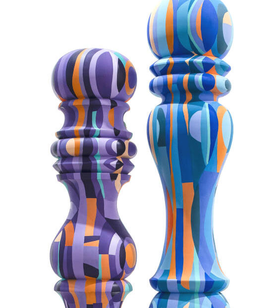 The Folly of Purple, Orange and Blue 2023 w2